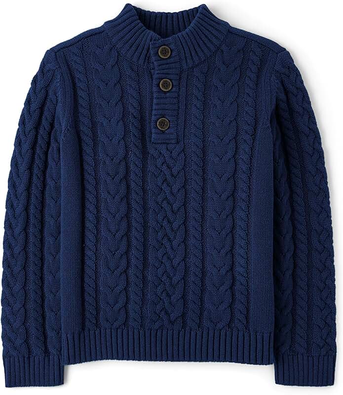 Baby Boys' and Toddler Cable Knit Sweater