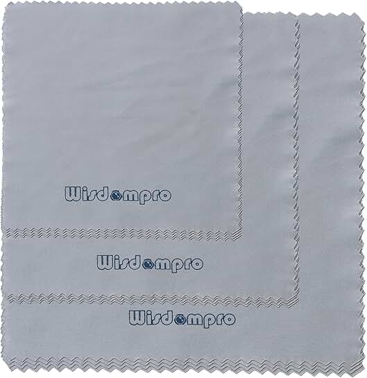 12-Pack Microfiber Cleaning Cloths for Screens and Lenses