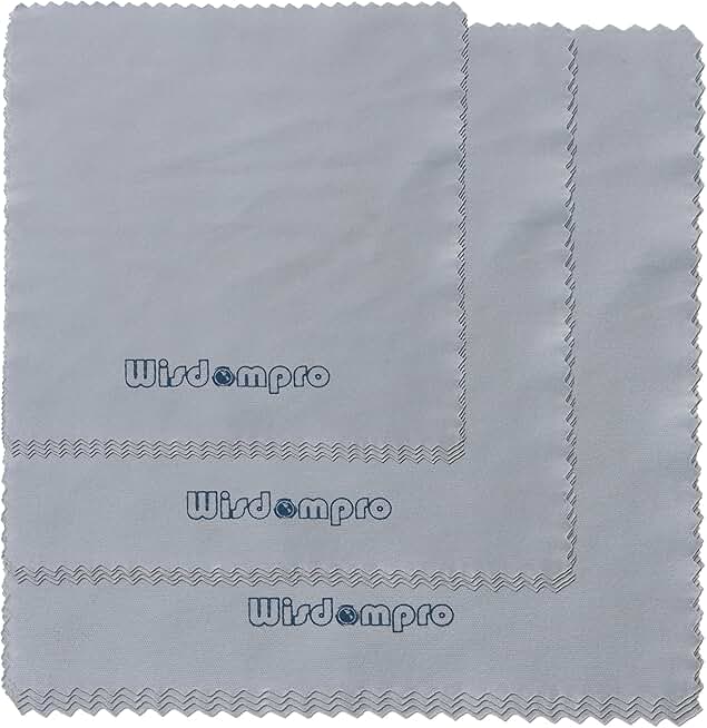 12-Pack Microfiber Cleaning Cloths for Screens and Lenses