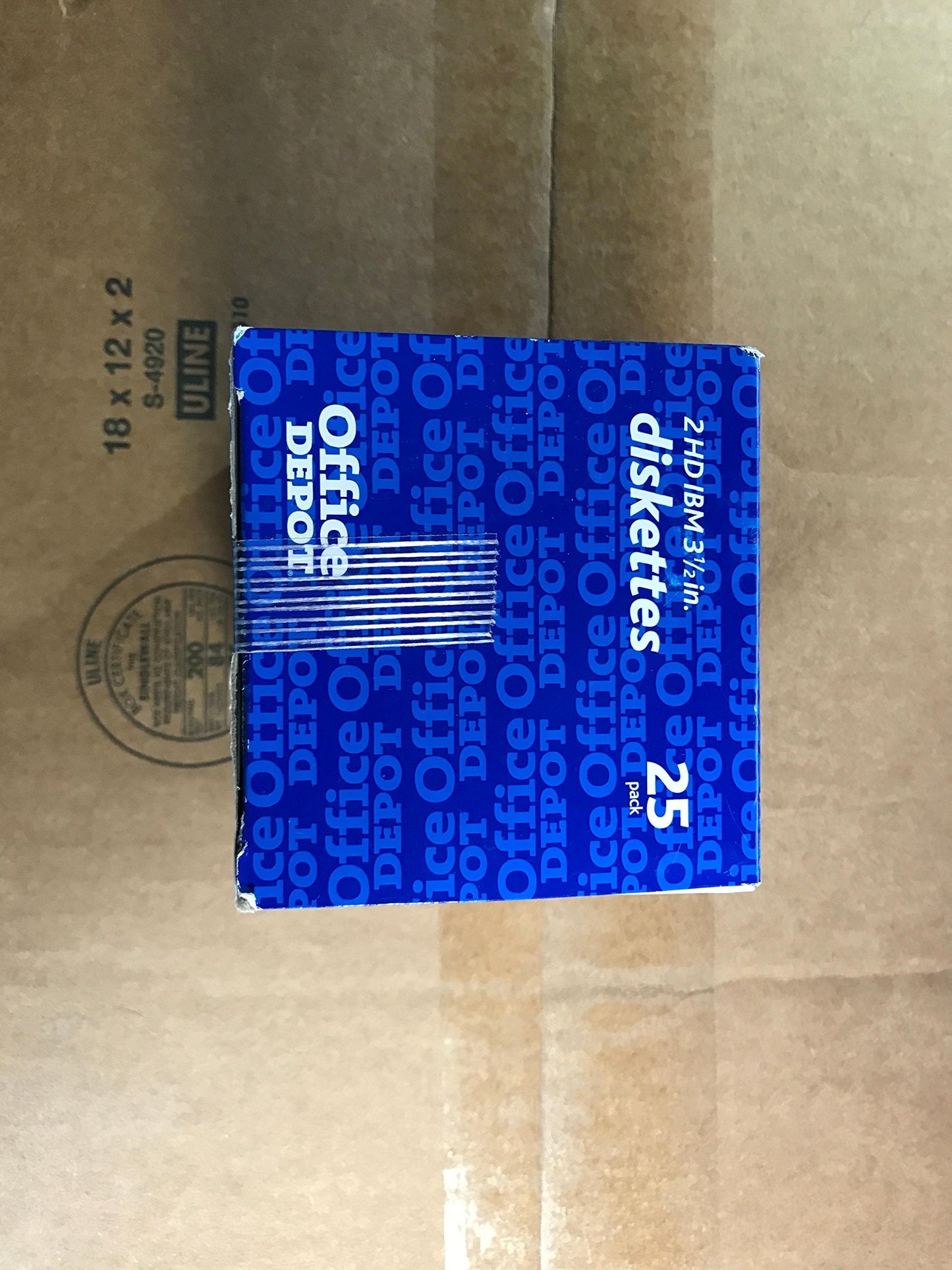 (R) 3 1/2" Bulk Diskettes, IBM(R) Format, DS/HD, Black, Box of 25
