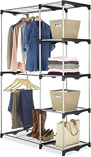 Modern Industrial Freestanding Closet Organizer