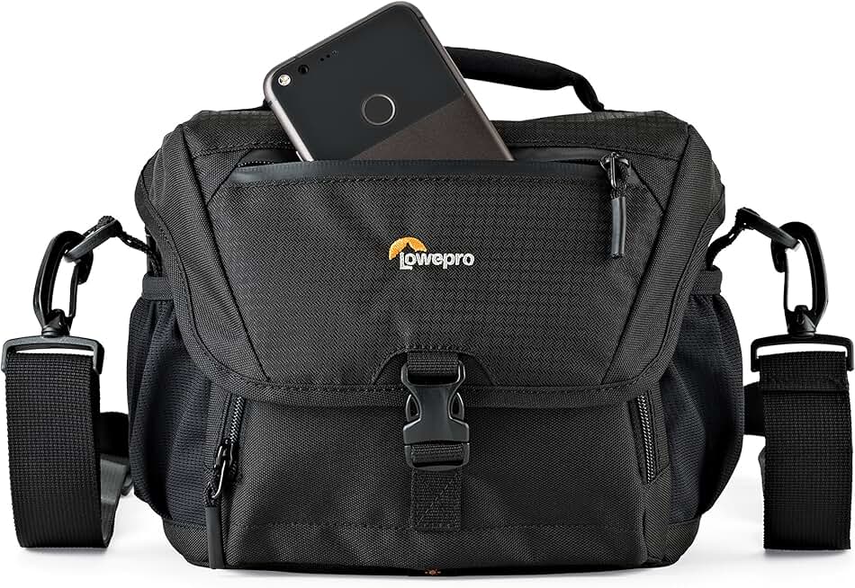 Compact Camera Bag for DSLR, Drone, Lenses, Flash