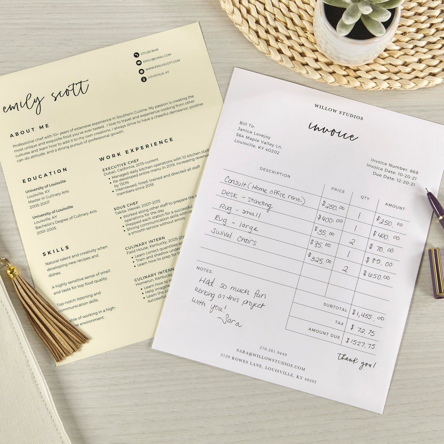 Ivory 8.5 x 11 inch 32 lb Cotton Business Paper, 250 Sheets