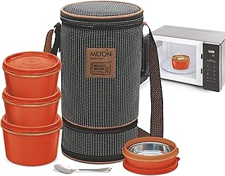 Stainless Steel Bento Lunch Box Set with Insulated Bag