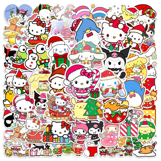 50 Sanrio Hello Kitty Water Bottle Stickers for Kids