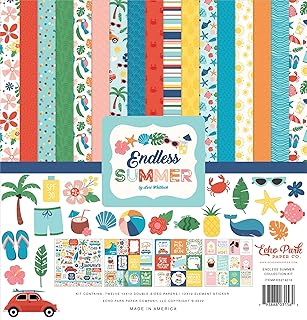 Endless Summer Collection Kit, White, 12x12 Inches