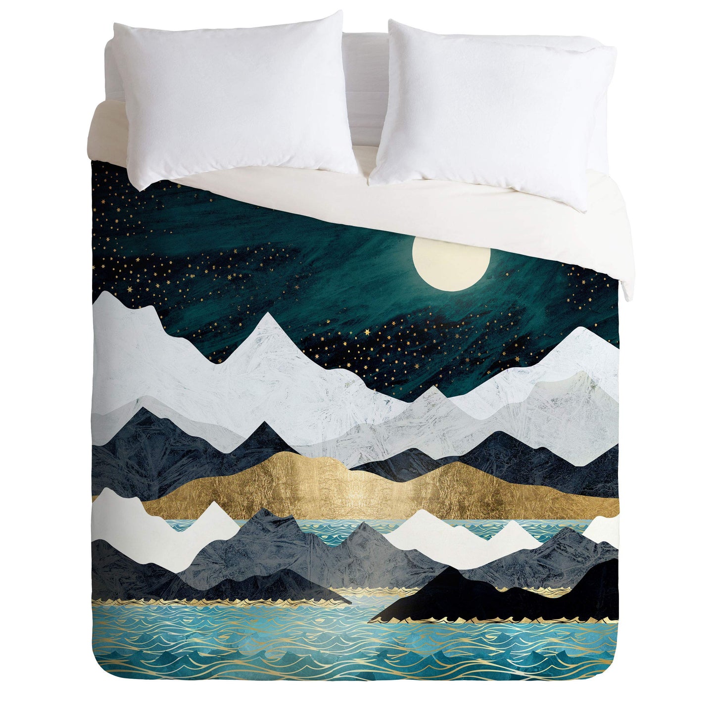 Ocean Stars SpaceFrogDesigns Comforter Set with Pillowcase(s), Twin/XL