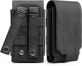 Dual Cell Phone Holster Belt Case for Outdoor Hiking