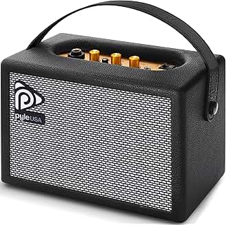 Portable Electric Guitar Amplifier with 5-inch Speaker