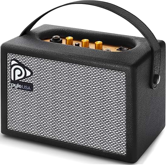 Portable Electric Guitar Amplifier with 5-inch Speaker