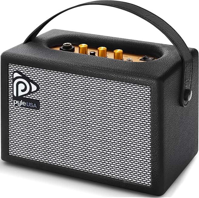Portable Electric Guitar Amplifier with 5-inch Speaker