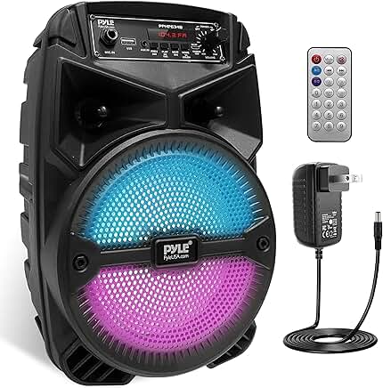 Rechargeable Outdoor Bluetooth Speaker with Subwoofer