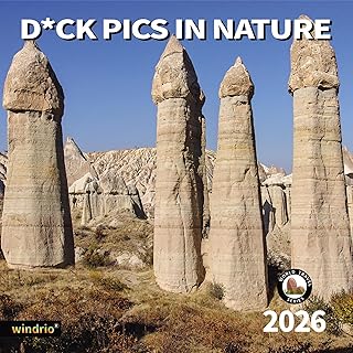 Funny Nature Wall Calendar for Gag Gifts, 2026