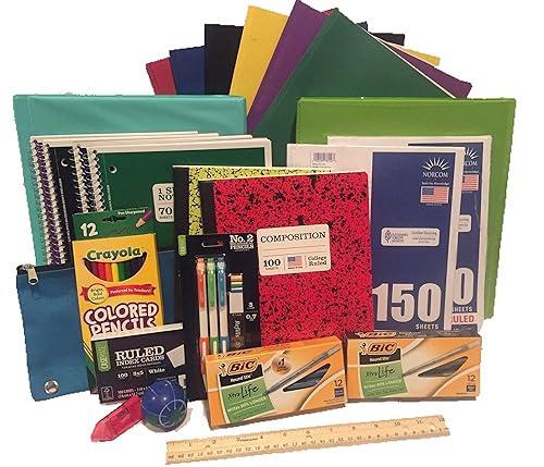 School Supply Pack with 25 Essential Items