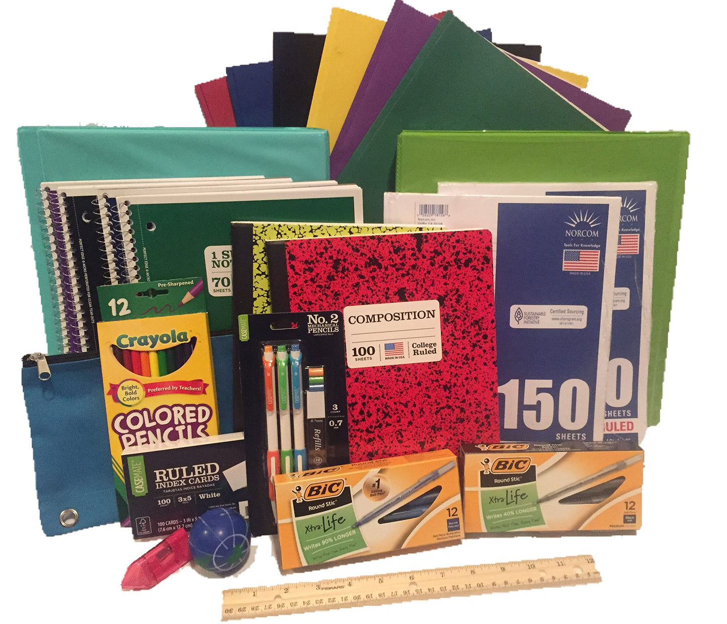 School Supply Pack with 25 Essential Items