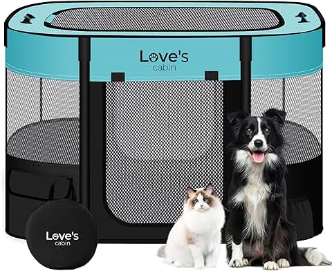 Medium Dog Tent Crate with Carrying Case