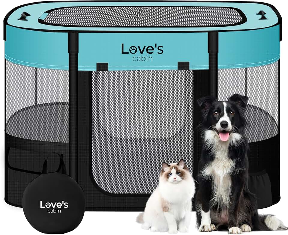 Medium Dog Tent Crate with Carrying Case