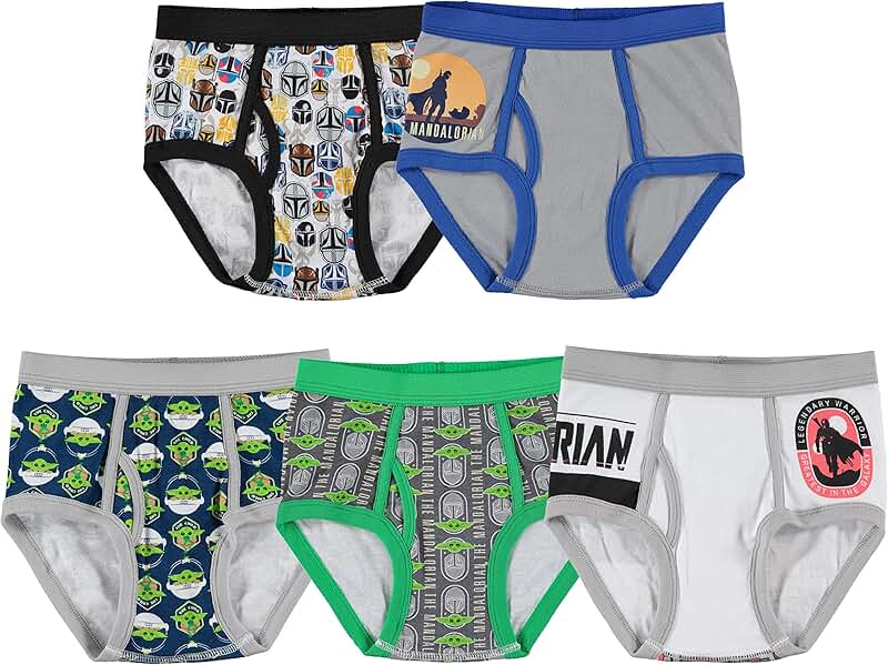 Baby Yoda Mandalorian Underwear for Boys
