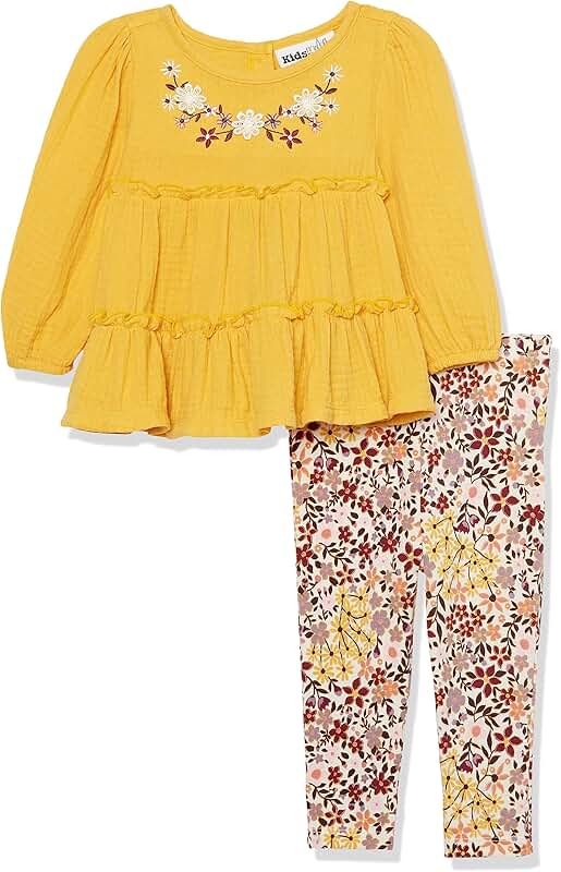 Baby Girls' Two-Piece Legging Set