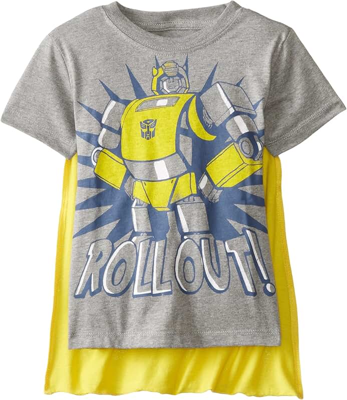 Little Boys' Bumblebee Cape T-Shirt