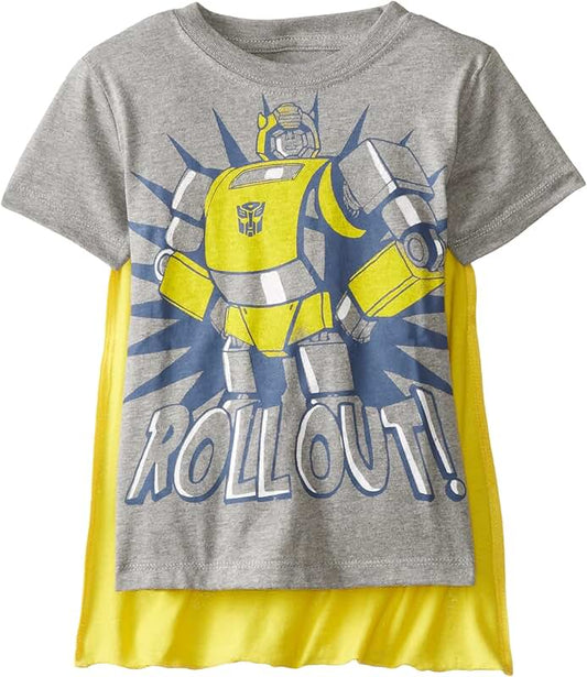 Little Boys' Bumblebee Cape T-Shirt