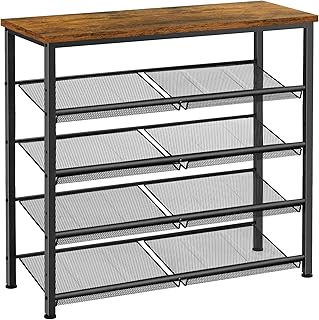 5-Tier Shoe Rack for Entryway and Small Spaces
