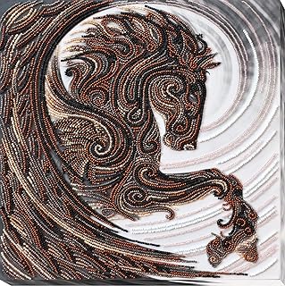 Black Pegasus Bead Embroidery Kit