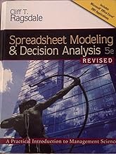 Spreadsheet Modeling and Decision Analysis Guide