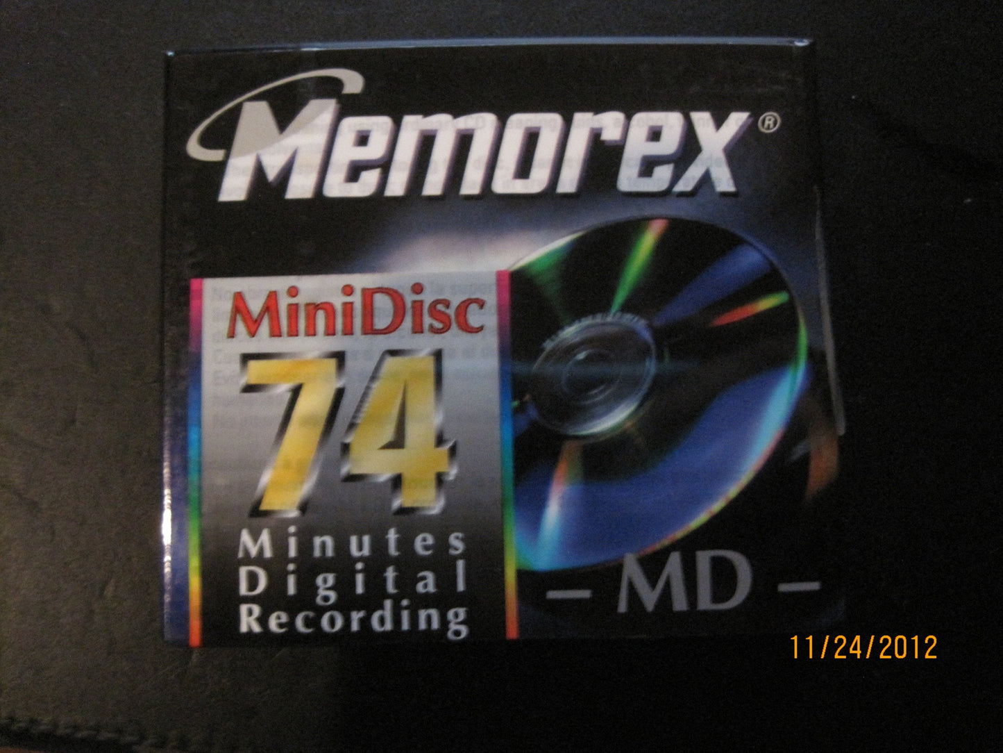 ~ Blank Recordable Minidisc ~ 74 Minutes