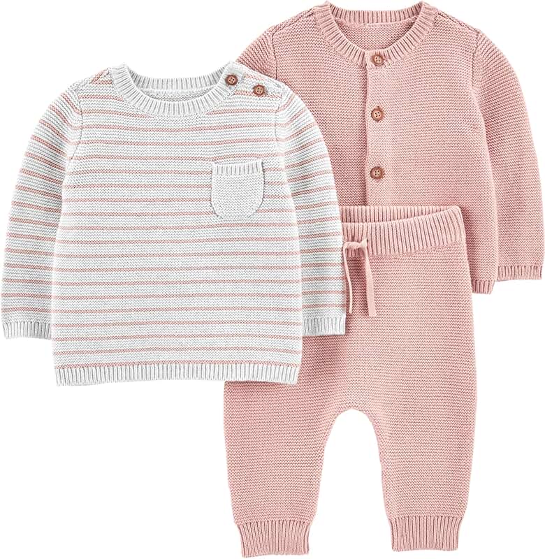 Baby's 3-Piece Sweater Set