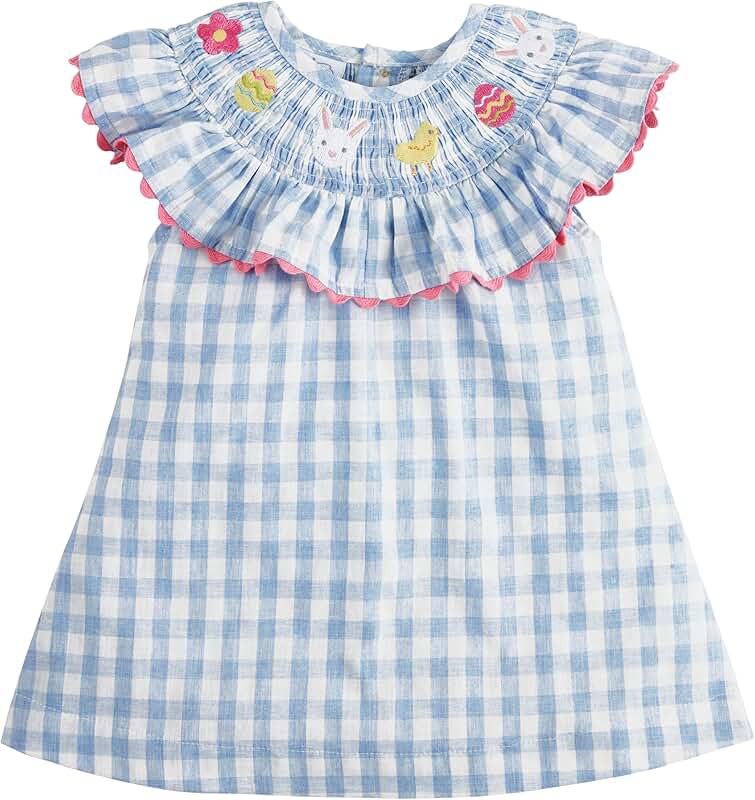 Girls' Easter Smocked Baby Dress