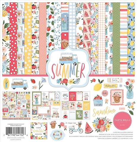 Summer Collection 12x12 Paper Kit
