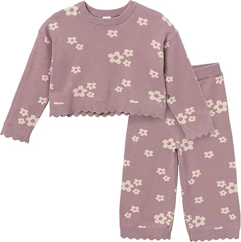 Baby Girls' Jacquard Sweater Set