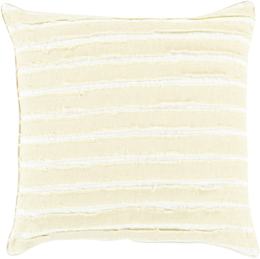 Willow Pillow Kit, W 22" D 5" H 22", Yellow, Navy