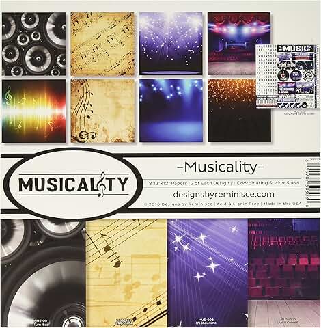 Reminisce Musicality Collection Kit, Multicolor, 12"