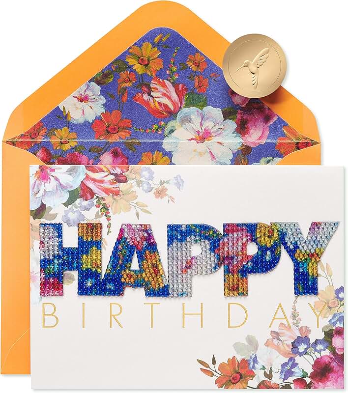 Birthday Card with a Little Sparkle