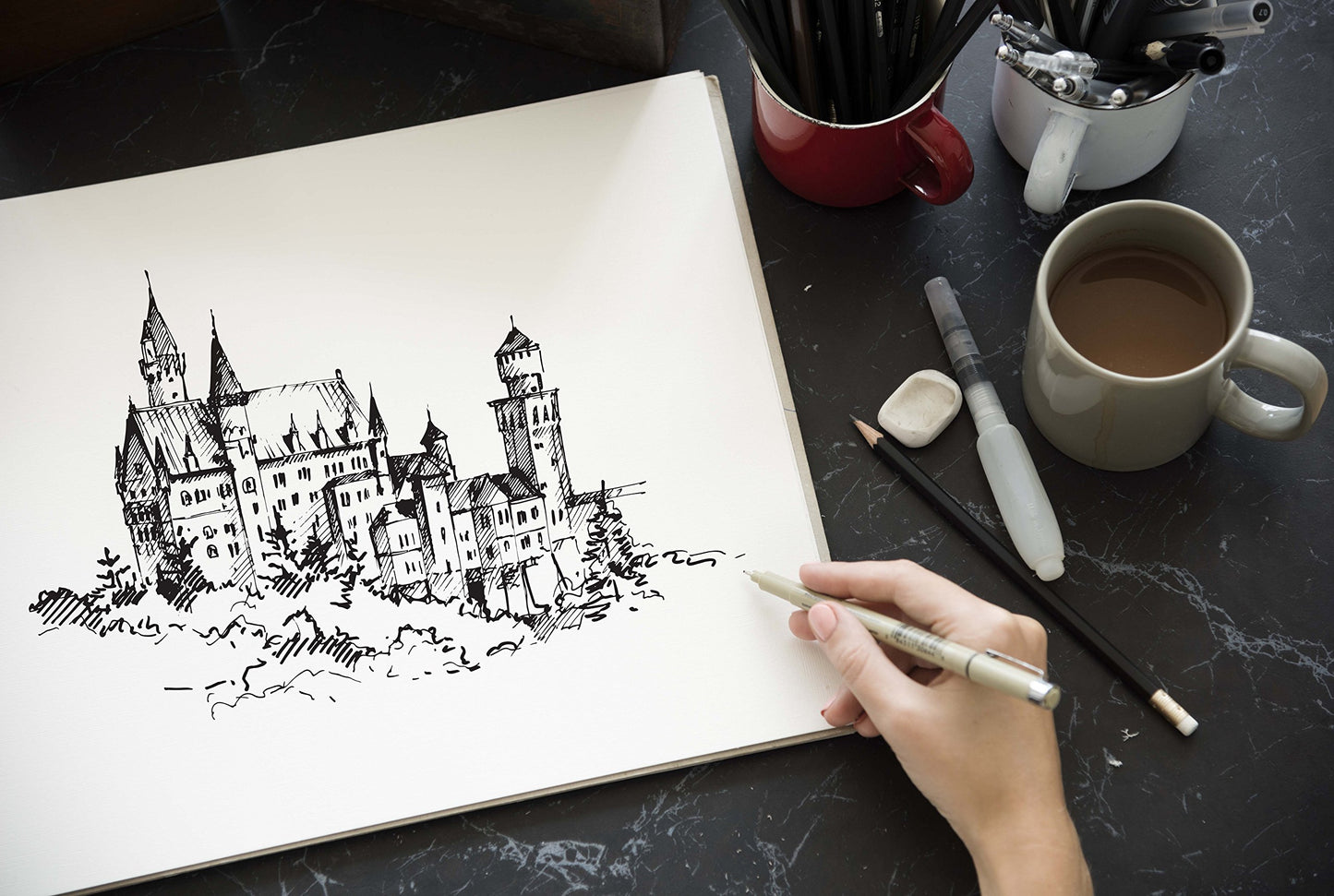 11" x 17" Premium Multi-Media Sketch Pad with 25 Sheets