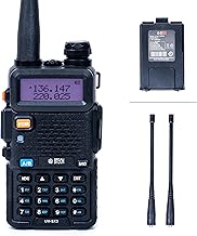 Tri-Band Handheld Radio with USB-C Charging and Accessories
