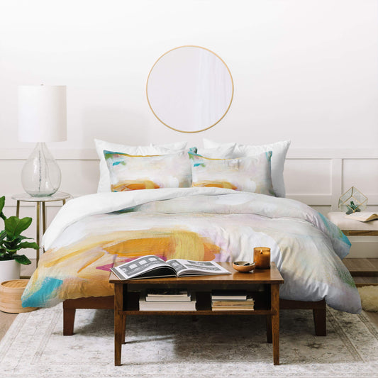 a Contacessi Wishful Thoughts No 2 Pillowcase(s) Comforter Set with Pillow Sham(s), Twin/XL