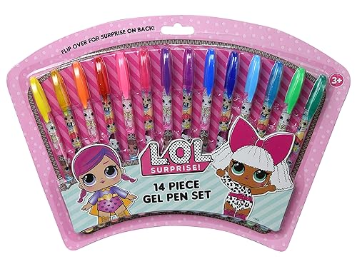 Assorted Glitter Gel Pen Set for Kids and Girls