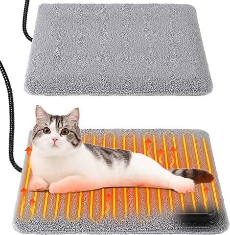 Outdoor Pet Heating Pads with Thermostat (2 Pack)