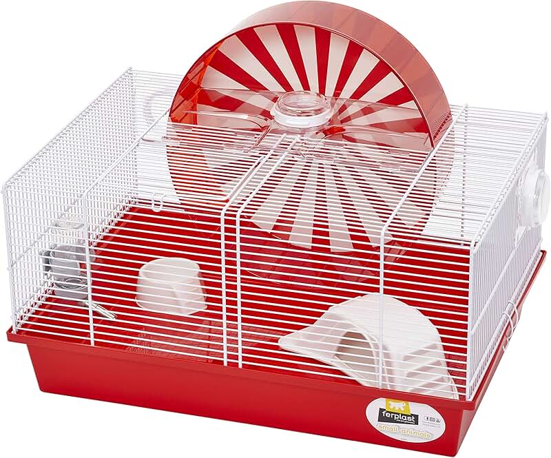 Coney Island Hamster Cage with Exercise Wheel