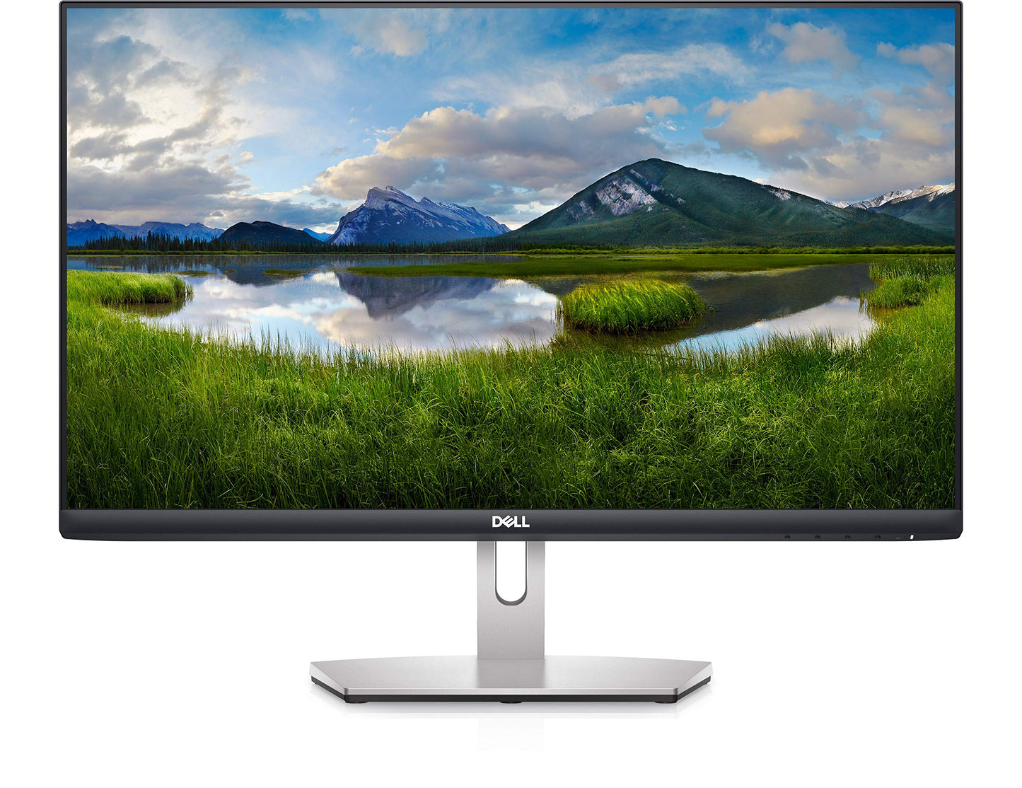 S2421HN 24 Inch Full HD 1080p (1920 x 1080) 75Hz IPS Ultra-Thin Bezel Monitor 2 x HDMI Ports, Audio Line Out, Adaptive AMD FreeSync, Silver