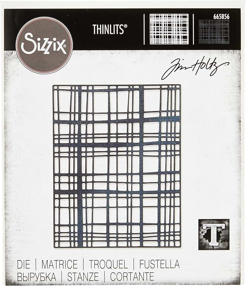 Simple Plaid Thinlits Die