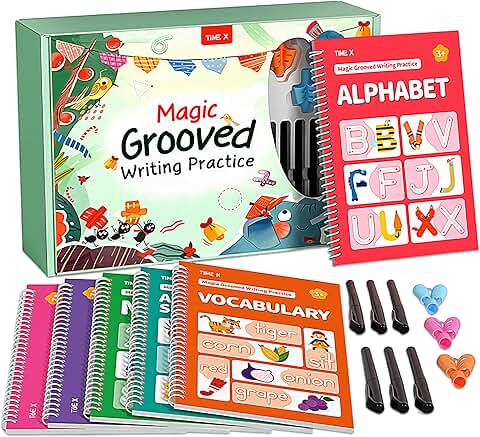 Reusable Handwriting Practice Books for Kids 3+