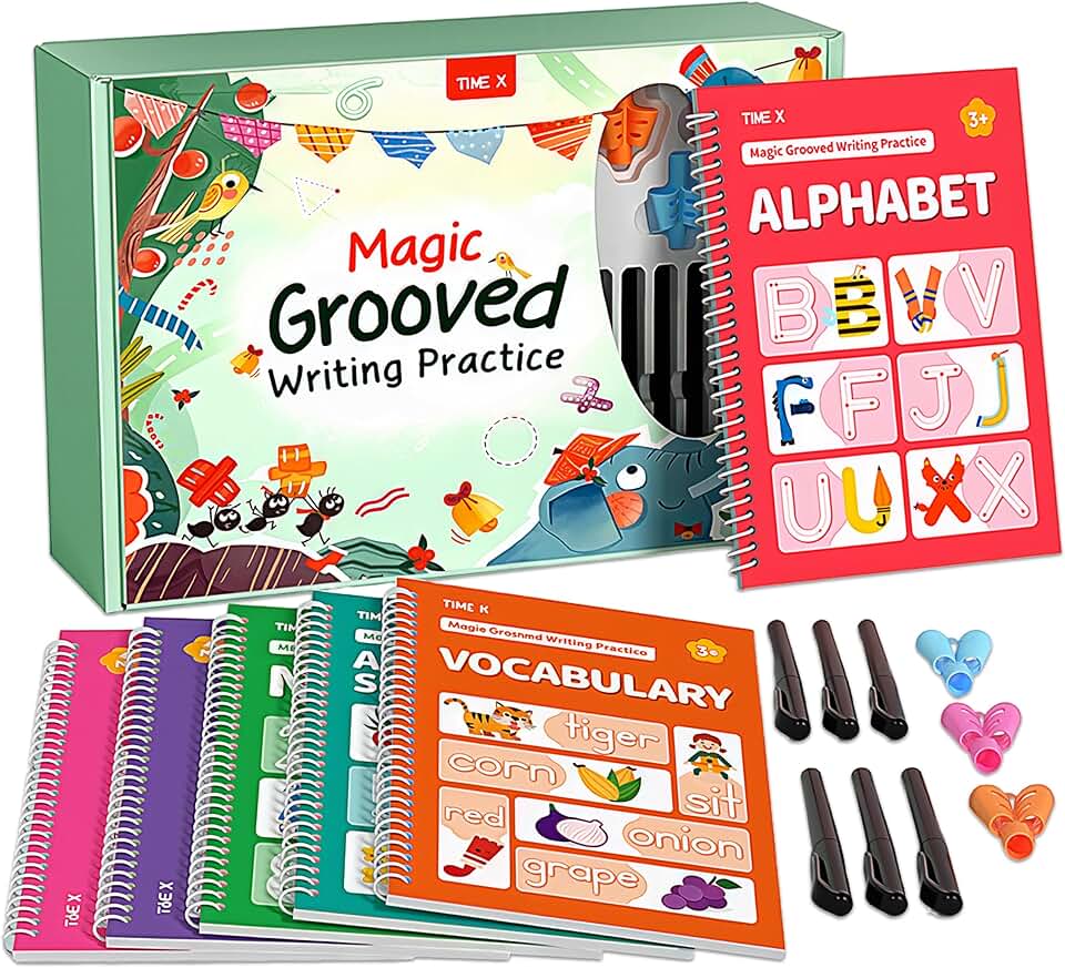 Reusable Handwriting Practice Books for Kids 3+