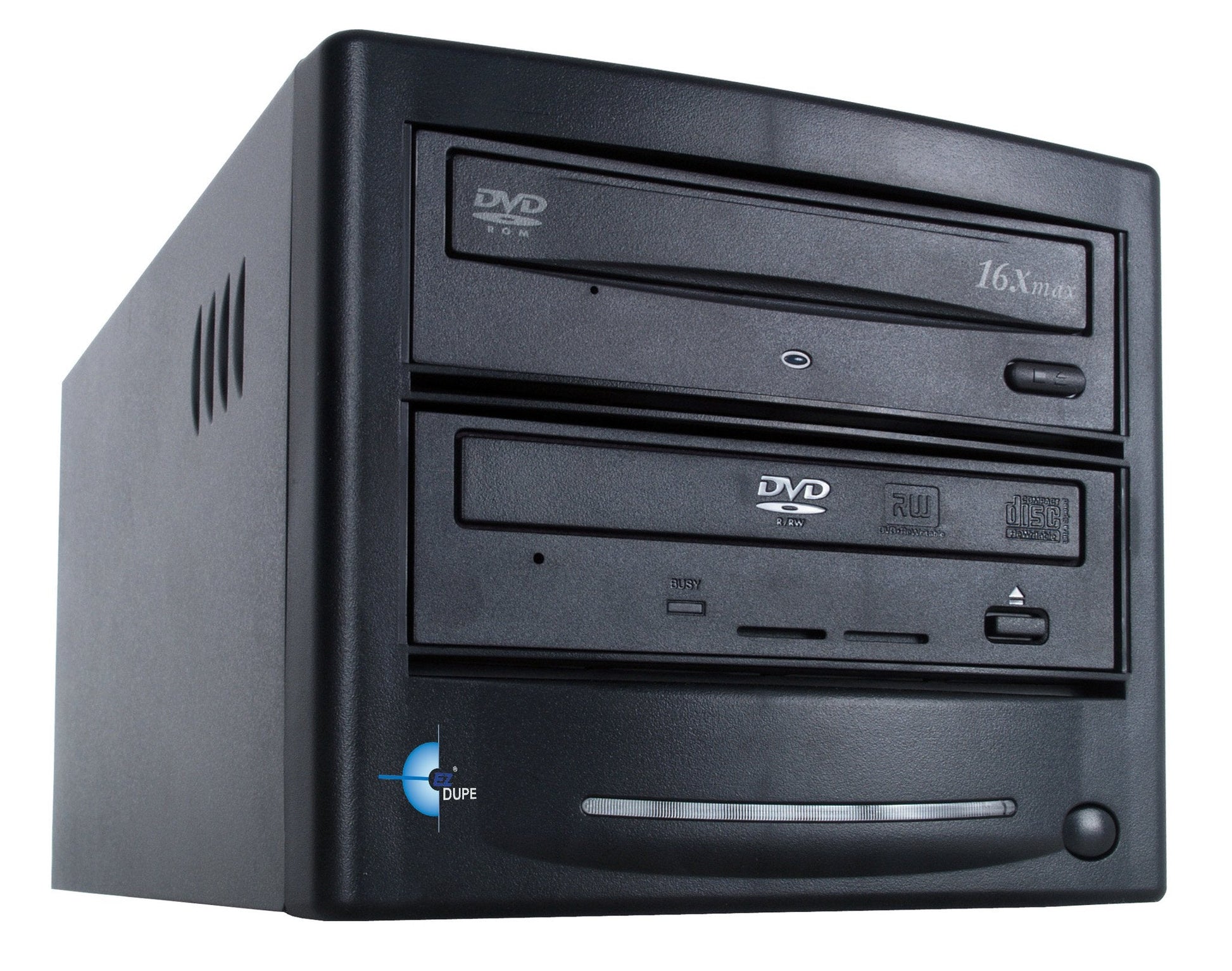 1 to 1 DVD/CD Disc Copy Duplicator Video & Audio Media Disc Copier GS1SAMB (Black)