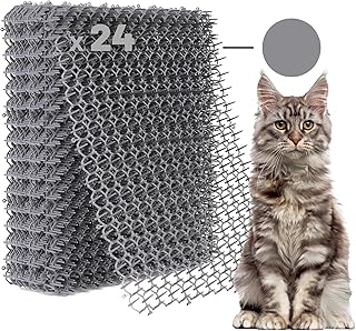 24 Pack Cat Spike Mats for Indoor and Outdoor Use