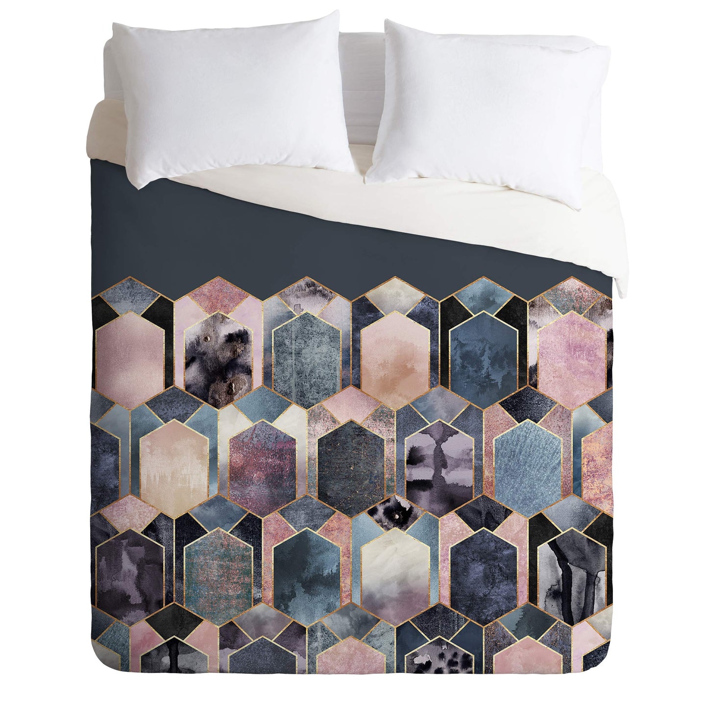 Elisabeth Fredriksson Art Deco Dream 1 Duvet Set with Pillow Sham, Twin, Multi
