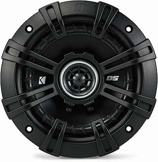 Pair of 5.25-inch 4-ohm coaxial speakers, 200W peak